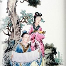 Chinesisches Wandbild 