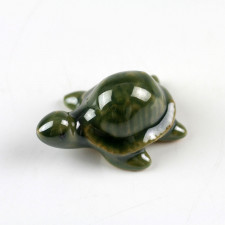 Keramikfigur Wasser-Schildkröte Bonsaifigur Aquarium Dekoration