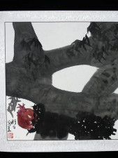 Chinesische Malerei von Xiong Wen 