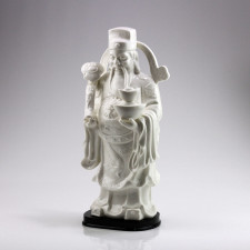 Cao Guojiu" Porzellanskulptur China Porzellanfigur "Die Acht Unsterblichen