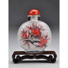 Snuff Bottle "Pflaumenblüte" (rund)