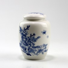 Chinesische Teedose Porzellan