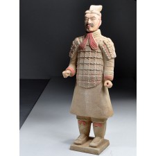 Xi'an Terrakottakrieger "Offizier" (hell, 42cm Serie)
