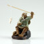 Chinesische Pflanzendeko Angler, Bonsai-Figur