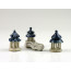 Bonsai-Figuren-Set "Zum Teehaus", chinesische Bonsai-Deko