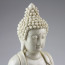 Porzellanskulptur Buddha Amitabha, Blanc-de-Chine