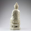 Blanc-de-Chine Porzellanfigur Buddha Amitabha 