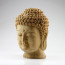 Holzskulptur des Buddha Amitabha