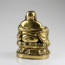 Buddha Skulptur "Erleuchtung", Glücksbuddha 