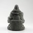 Rückseite Steinskulptur Budai