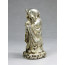 Fu Lu und Shou Metall-Figuren Set Sanxing Messing silberfarben