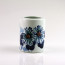 Chinesische Tischvase"Chrysantheme", Porzellan-Vase 