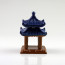 Bonsai-Figur "Großer Pavillon", Keramik-Figur