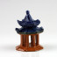 Chinesische Keramik-Figur "Pavillion", Bonsai-Deko
