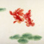 Tuschezeichnung "Zweisamkeit", chinesische Malerei