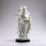 Blanc de Chine Porzellanskulptur, "Lu-Xing"