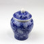 Chinesische Teedose, chinesische Keramik