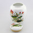 Teedose Porzellan "Roter Lotus", chinesische Keramik