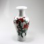 Porzellanvase handbemalt