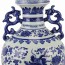 Vase mit Henkeln