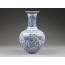 Chinesische Vase Porzellan Keramik matt