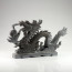 Chinesischer Drache Feng Shui, Steinskulptur Drache Long