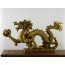 Chinesischer Drache Long Messing Figur groß