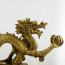 Chinesischer Drache Long Messing Figur groß