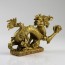 Messing Figur Drache