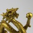 Drachenperle goldfarben