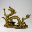 Messing Figur Drache groß