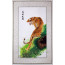 Stoffbild Tiger, chinesisches Tiger-Stickbild