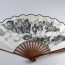 Chinesischer Wandfächer "Berglandschaft"