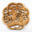 Wandornament "Holzfäller", Holzbild China