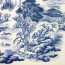 Chinesisches Bild auf Keramik-Fliese, asiatische Wanddeko