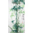 Rollbild chinesischer grüner Bambus