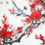 Chinesisches Bild "Pflaumenblüte"