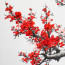 Chinesische Bildrolle "Pflaumenblüte"