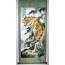 Rollbild "Majestätischer Tiger", chinesische Malerei 