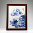 Chinesisches Porzellanbild "Bergidylle", Wandbild Keramik Fliese