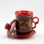 Teetasse mit Deckel