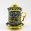 Deckeltasse Porzellan Drache