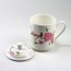Teetasse mit Deckel
