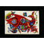 Deko Kissenbezug 40 x 40 schwarz "Fische"