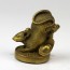 Messing-Figur Ratte