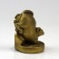 Bronze-Figur Ratte