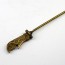 Schwert, Stab aus Messing