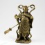 Messingfigur Guanyu