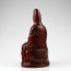 Holzskulptur Kuan Yin, Guanyin Figur aus Holz