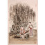 Wang Xuan "Hofdame im Schatten der Weidenbäume", chinesische Malerei